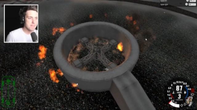 CAR DRIVES ON LAVA! (BeamNG Drive Funny Moments)