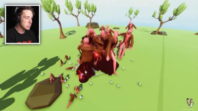 INFINITE SPIKES! DARK PEASANT vs GIANTS! (TABS - Totally Accurate Battle Simulator)