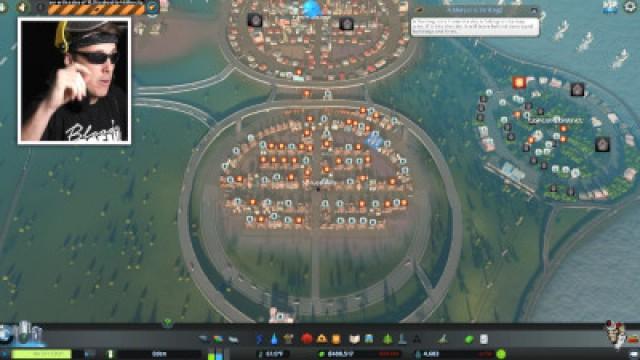 METEORS vs HUGE CITY! (Cities Skylines Natural Disasters)