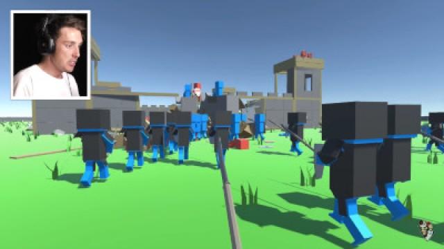 HUGE CASTLE SIEGE! (Ancient Warfare 2)