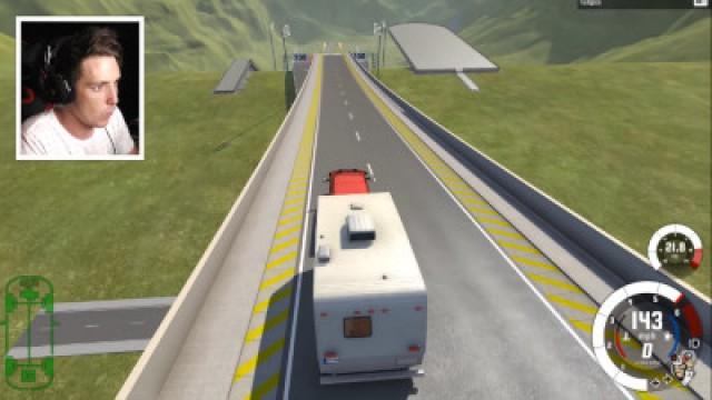 UNBELIEVABLE CARAVAN CRASH! (BeamNG Drive)