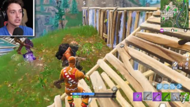 MASSIVE 20 vs 20 BATTLE in Fortnite Battle Royale!