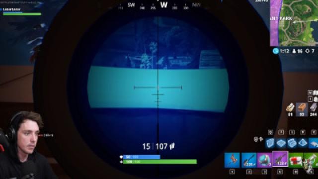 *NEW* THERMAL SCOPED AR Gameplay - Fortnite Battle Royale