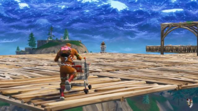 DEADLY BUMPER CARTS Custom Gamemode in Fortnite Battle Royale