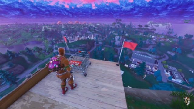 The MAX TRICK SCORE in Fortnite Battle Royale