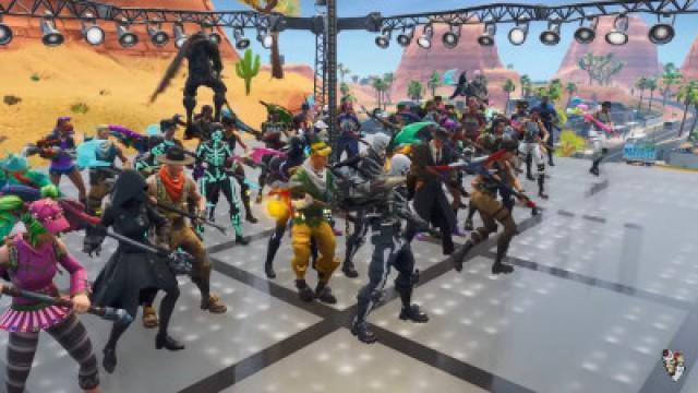when 100 people default dance