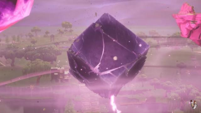 A NEW DIMENSION in FORTNITE (rip cube)