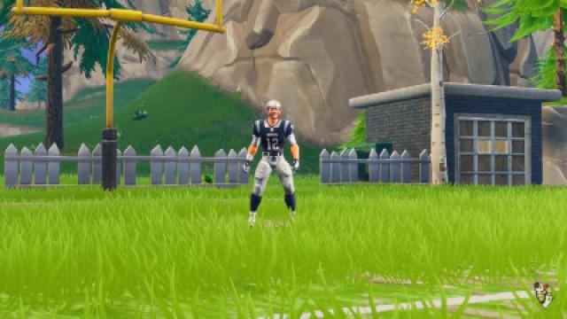 *NFL* THROWING ONLY Challenge in Fortnite Battle Royale