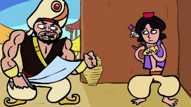 Aladin è uno straccione