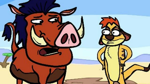 Timon e Pumba coppia di fatto