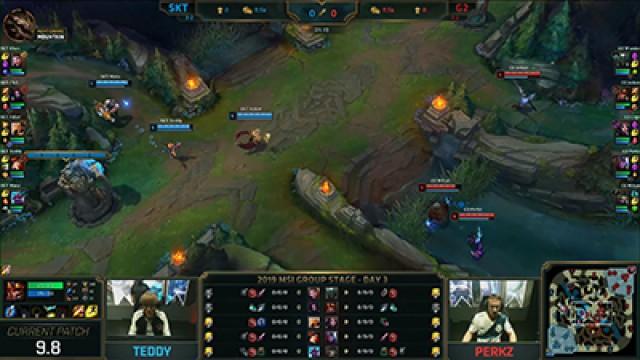 SK telecom T1 VS G2 Esports