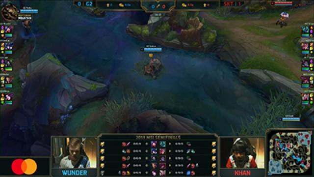 SKT Telecom T1 VS G2 Esports | Tournament's second semifinal | Best Of 5 - Game 2
