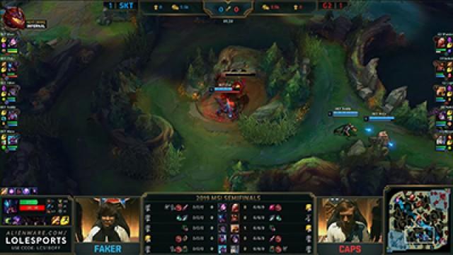 SKT Telecom T1 VS G2 Esports | Tournament's second semifinal | Best Of 5 - Game 3