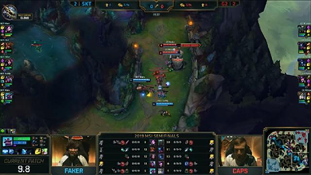 SKT Telecom T1 VS G2 Esports | Tournament's second semifinal | Best Of 5 - Game 5