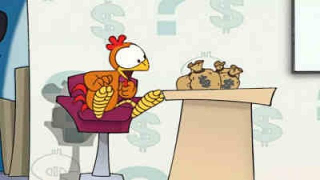 Le Poulet fou veut gagner des Millions