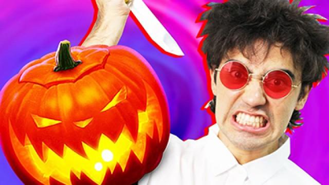 COMO FAZER ABÓBORA DE HALLOWEEN ????