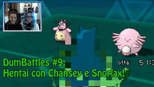 Hentai con Chansey e Snorlax!