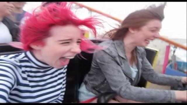 WE WENT ON A ROLLERCOASTER AND DIED ft. Zane Hijazi