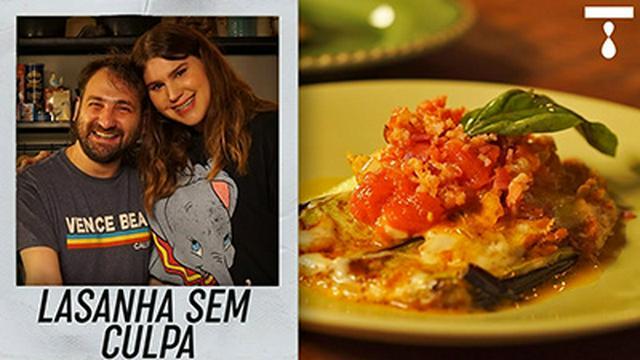 Vegetable Lasagna on Plate with Rafa Brunoro