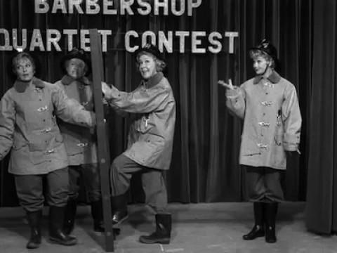 Lucy's Barbershop Quartet