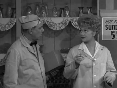 Lucy Is a Soda Jerk
