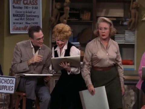 Lucy Goes to Art Class