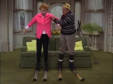 Lucy and Winter Sports