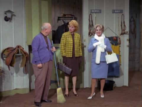 Lucy and the Countess Have a Horse Guest
