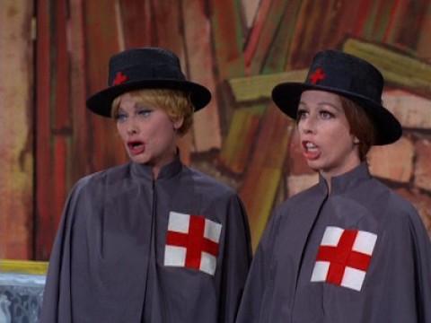 Lucy and Carol Burnett (2)