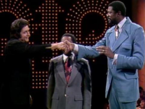 Albert Brooks, Bill Russell, Johnny Cash & June Carter