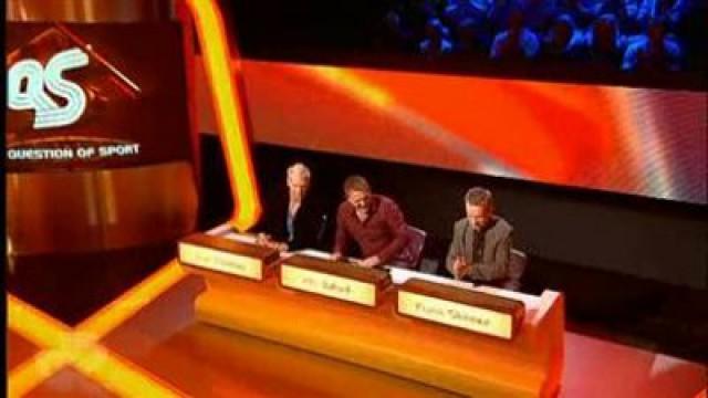 Michael Vaughan, Iwan Thomas, Frank Skinner, Peter Jones