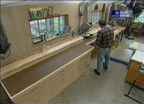Miter Bench and Storage (2)