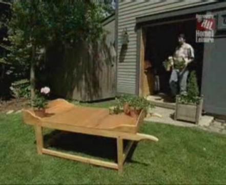 Sheep Shearing Coffee Table