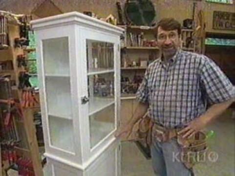 Beveled Glass Cupboard
