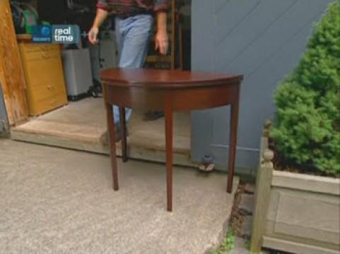 Federal-Style Game Table