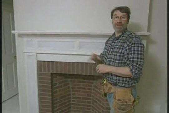 Colonial Style Mantel