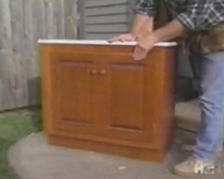 Cherry Bathroom Vanity