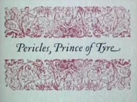 Pericles, Prince of Tyre