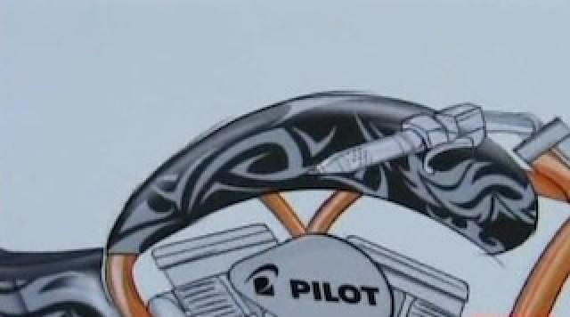 Pilot Pen Bike and Ducati Bike