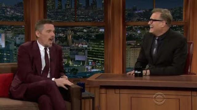 Ethan Hawke, Monica Potter, guest host Drew Carey