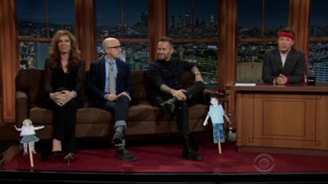 Allison Janney, Jim Rash, Bob Harper, guest host Sean Hayes