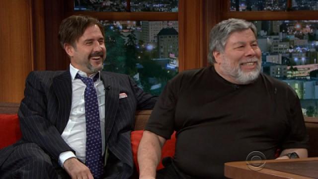 David Arquette, Steve Wozniak, Josh Robert Thompson, guest host Drew Carey