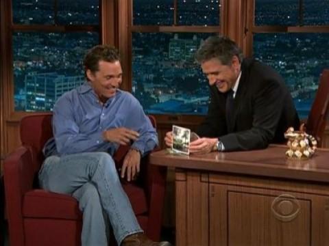 Matthew McConaughey, Cokie Roberts