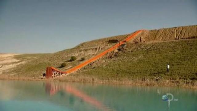 Wasserrutschen-Weitflug