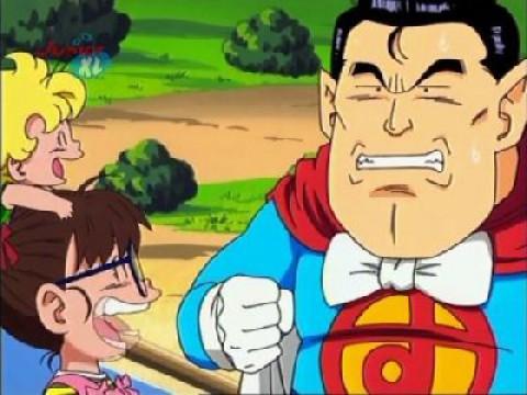 Arale y el rey terrorífico... La batalla de karaoke
