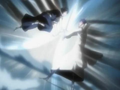 Rukia y Kaien, el doloroso encuentro