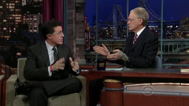 Stephen Colbert, Emily Blunt, John Mayer