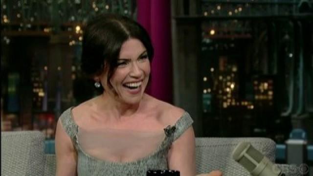Julianna Margulies, Andy Cohen, a Top Ten List presented by Christina Aguilera, White Lies