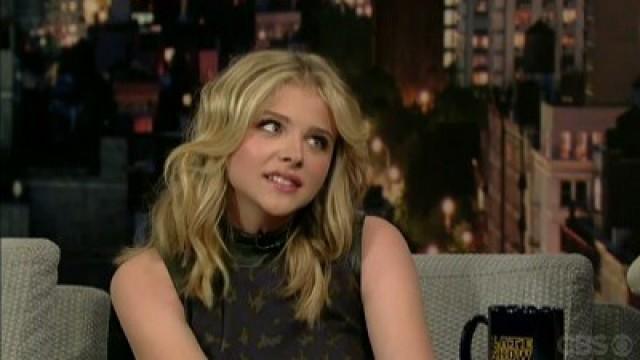 Stephen Colbert, Chloe Grace Moretz, The cast of 'Nice Work If You Can Get It'