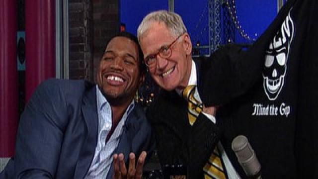 Michael Strahan; Jessica Chastain; Conor Maynard